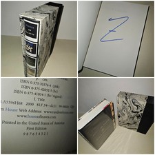 SIGNED 1ST PRINT HOUSE OF