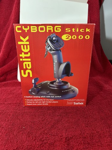 Saitek cyborg joystick flight - saitek,