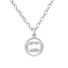 GUCCI Collana Ciondolo Argento