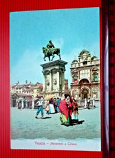 Venezia Monumento a Colleoni - Cartolina Postale -Gobbato f.p. -n.viagg.