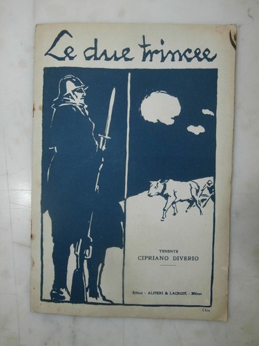 Rarissimo libro due trincee - due,