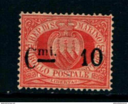 20814 san marino - marino-stemma, in