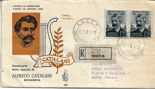 Fdc venetia alfredo - fdc, venetia: