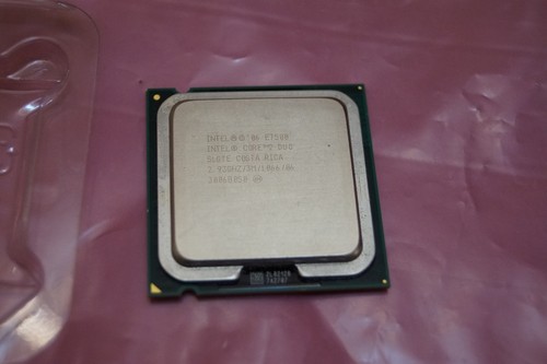 Intel core duo e7500 - 3,