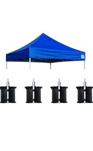 Gazebo ricambio blu 8x8 pop - di,