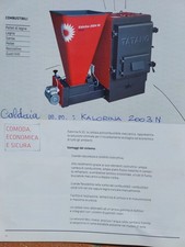 Caldaia a BIOMASSA (Pellet, legna, sansa, nocciolino, ecc.). TATANO - Kalorina N