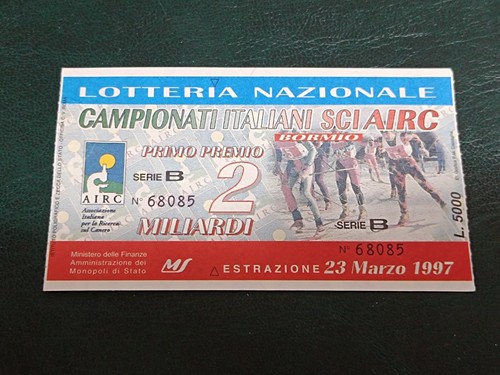 Biglietto lotteria nazionale - biglietto,