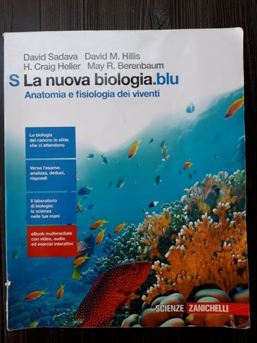 Nuova biologia blu anatomia - biologia., blu.