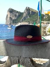 cappello fedora uomo Paglia Nero Elegante