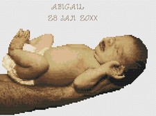 Punto Croce Nascita Kit