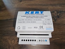 Alimentatore elettrico switching 2 uscite 12vdc 2a kert
