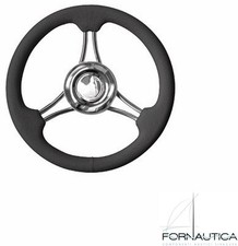 VOLANTE A 3 RAZZE INOX NERO -