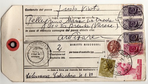 Bollettino spedizione pacco - spedizione,