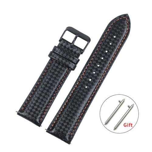 Cinturino orologio pelle fibra