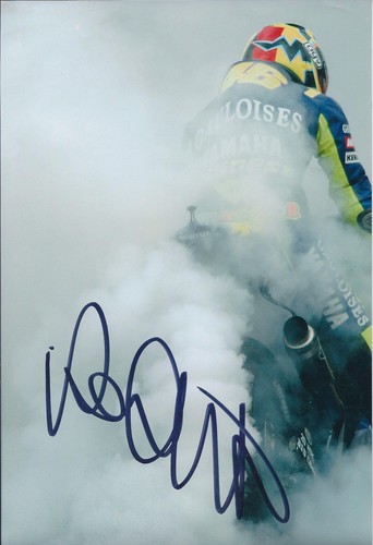 Valentino rossi autograph - valentino,