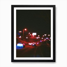 City At Night 1 Art Print
