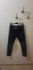 Pantalone uomo jeans nero tg46