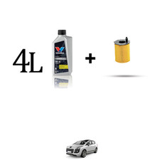 Kit filtro olio e 4L per Peugeot 3008 1.6 HDI Fap 82kw dal 2010
