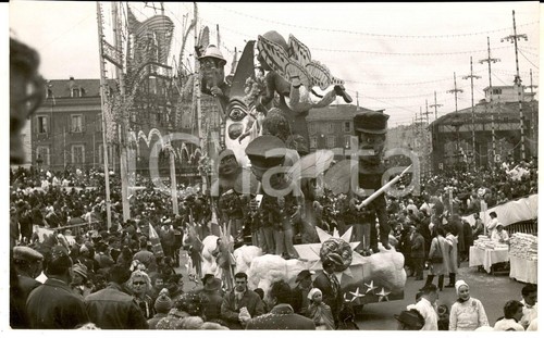 1959 carnevale nizza - nizza, sfilata