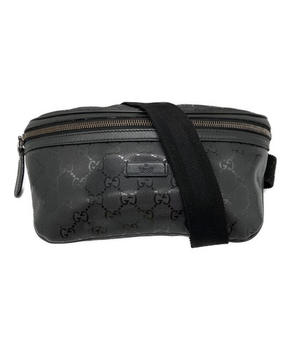 Gucci supreme marsupio pvc - gucci, gg