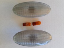 Frecce Laterali Grigio Fume GT Fiat Punto 1993-1998 Indicatori Lucciole Gemme