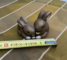 Thun Coppia Coniglietti Conigli. Senza scatola.