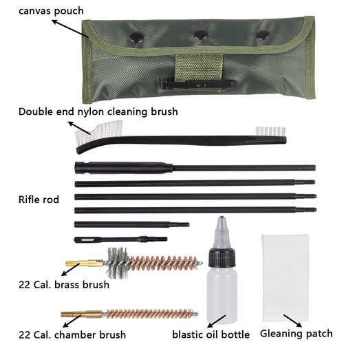 Kit pulizia pistola fucile - kit,
