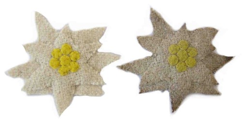 Edelweiss cap badge ww1 - edelweiss,