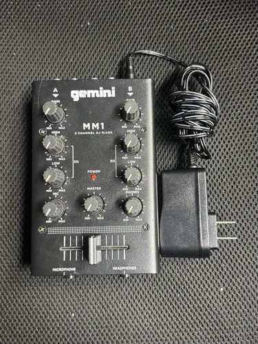 Gemini mm1 mixer per 2 - dj,