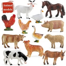 Set 12 pezzi figure animali