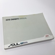 2016 Kia Soul Eco Electric Owners Manual, The Power to Surprise, Paperback -used