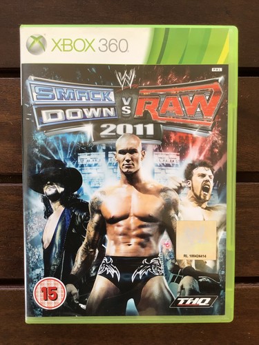 Wwe smackdown raw 2011 xbox - wwe,