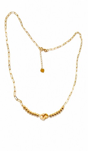 Collana doppio cuore oro - collana,