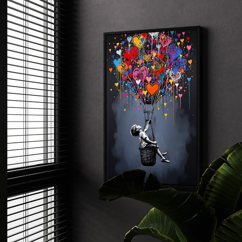 Banksy bambino con