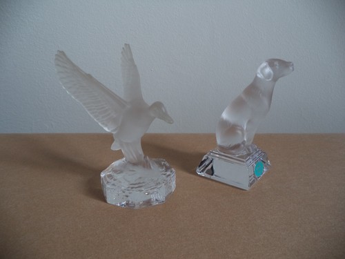 Lotto coppia statuine animali
