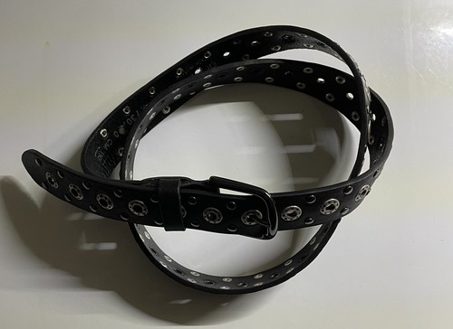 Cintura cuoio con borchie - cintura, in