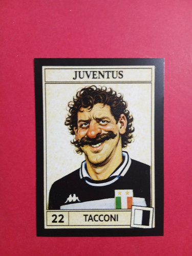 Figurina caricatura calciatori - figurina,