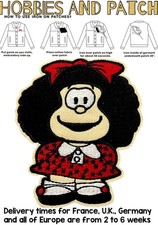 Patch mafalda personaggio - mafalda,