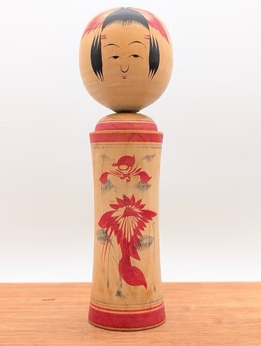 Ki1141 kokeshi vintage grande - ki1141,