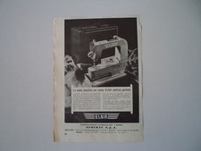 advertising Pubblicità 1950 MACCHINA PER CUCIRE ELNA