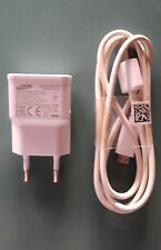 Samsung Galaxy S5 Mini PLUG + USB CABLE BATTERY RECHARGE Original Samsung -USED