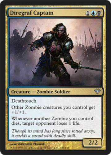 Diregraf captain zombie - 1x,