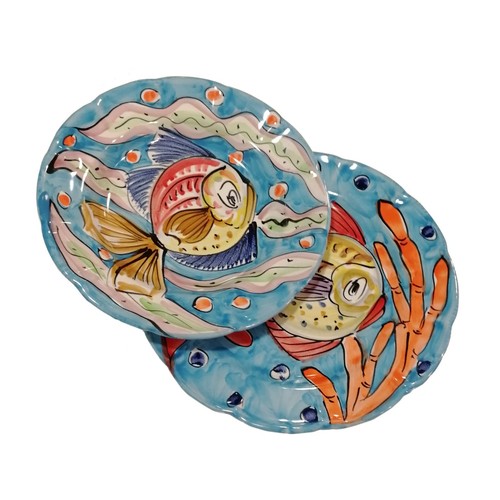 Piatti ceramica vietri piatto - ,