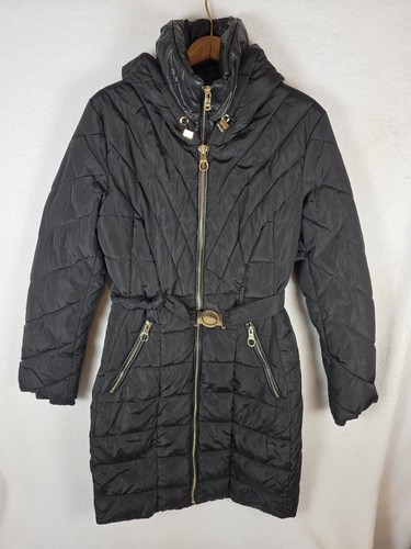 Parka donna guess nero lucido - guess,