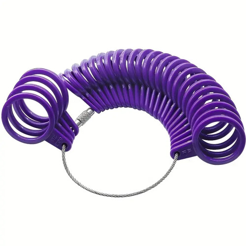 Misuratore anelli 27pz - , viola