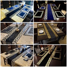 Runner da tavolo in velluto di