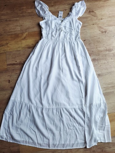 Abito estivo hollister bianco - hollister,