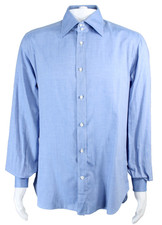 Kiton camicia uomo blu - uomo,