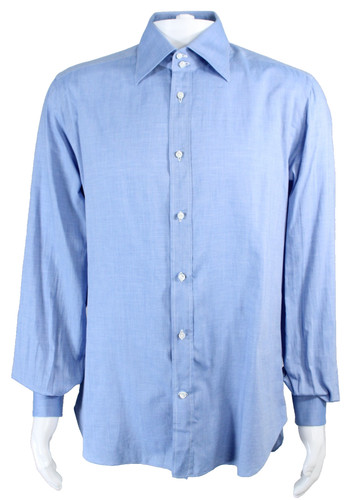 Kiton camicia uomo blu - kiton, chiaro