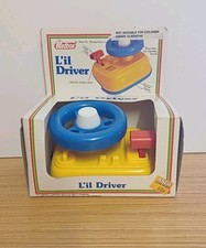 Redbox L'il volante driver giocattolo bambino vintage in scatola ottime condizioni 
